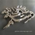 Muslim Home Decor Brushed Metal Art Brushed Muslim Metal Wall Art Manufactory